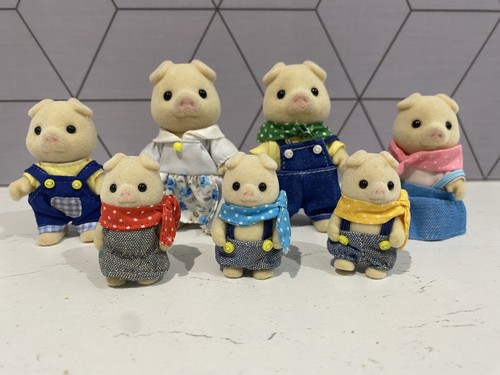 Sylvanian families grunt pig - sylvanian,