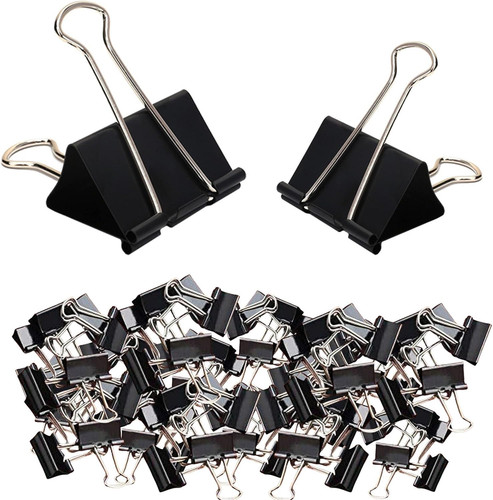 100pcs bulldog clips - 100pcs, small