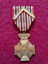 Belgian WW1 era Soldiers Long Service Medal 1st Class.