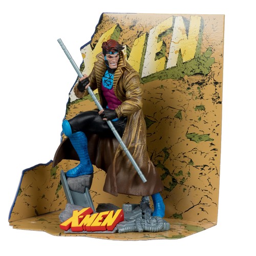 Mcfarlane marvel gambit - mcfarlane, 1:10th