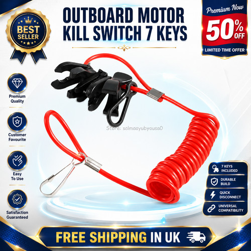Outboard motor kill - kill, switch