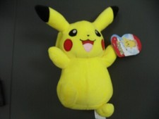 OFFICIAL POKEMON PLUSH PIKACHU CUDDLY TOY 8" (WICKED COOL TOYS)