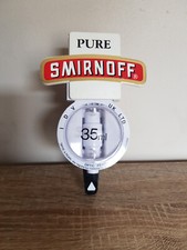 Pure Smirnoff Pearl Optic 35ml Measure Bar Vodka Mancave Gaskell & Chambers Ltd.
