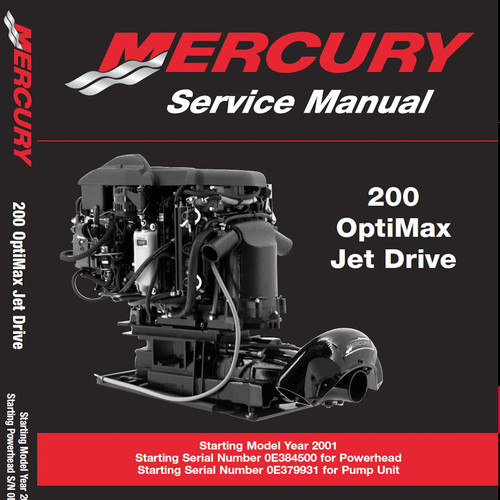 Service manual for mercury - for,