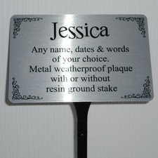 Personalised Memorial Plaque