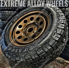 5x16" Bronze Steel Wheels Fits