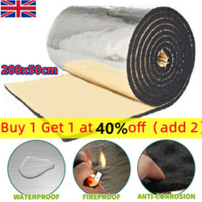 2M/Roll Sound Deadening Mat Car`Firewall Heat Shield Insulation Proofing 10mm UK