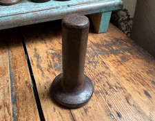 Antique Vintage Leather Working Hole Punch / Stamp Cast Iron Metal Hand Tool   B