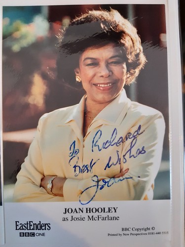 Joan hooley eastenders signed - hooley,