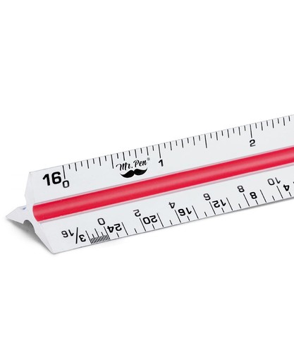 Precision inch triangular - 12,