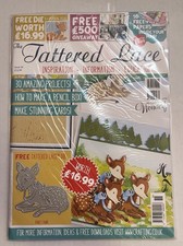 Brand New Tattered Lace Magazine Issue 36 With Free Baby Fawn Die And Papers