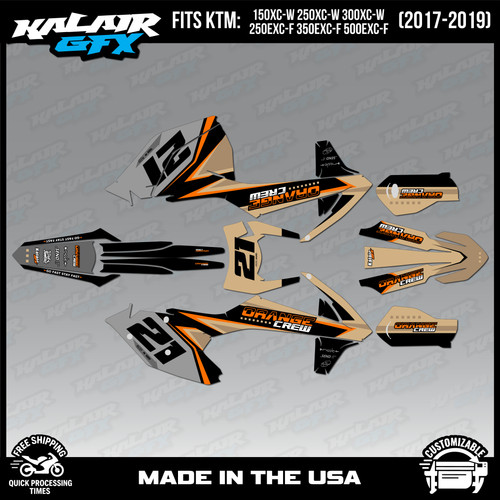 Graphics kit for ktm - for,