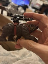 Rare Chap Mei Cyber Bear Pet With Mounted Machine Gun Weapon Animal Toy Figure