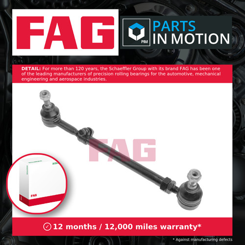 Steering rod assembly - rod, fits