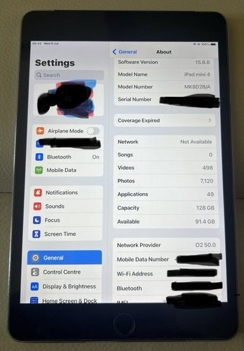 Apple ipad mini 128gb wifi - 128gb,