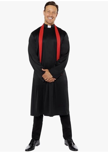 Vicar fancy dress costume - fancy, size