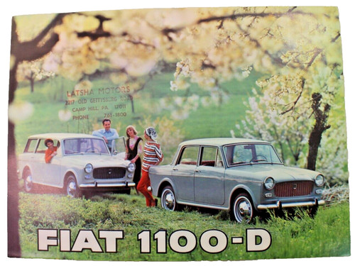 1965 fiat 1100d sedan station - fiat, sedan-station