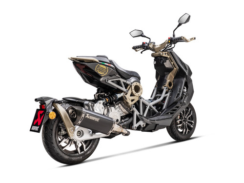 Exhaust terminal akrapovic - exhaust, [akrapovic]