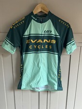 Louis Garneau Evans Cycles ladies cycle jersey | Green/Gold | Medium | New
