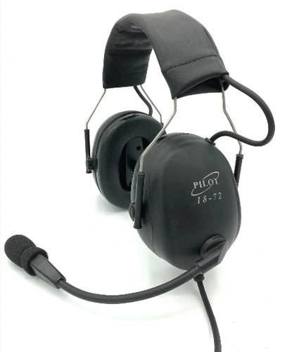 Pilot aviation anr headset - headset, pa