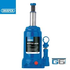 DRAPER HIGH LIFT HYDRAULIC BOTTLE JACK 4 TONNE 4 TON CAPACITY, 13107 - NO HANDLE