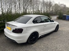 Breaking BMW 1 Series 123D M Sport E82 Coupe Alpine White Parts/Spares E81 E87