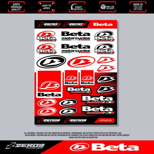 Beta stickers motocross - stickers,,