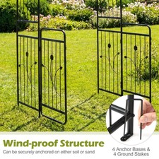 Heavy-duty Metal Garden Arbor