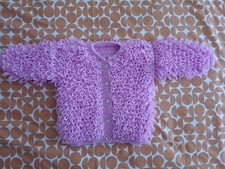 Hand Knitted Baby Girls Loop