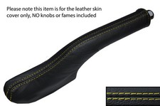 YELLOW STITCHING LEATHER