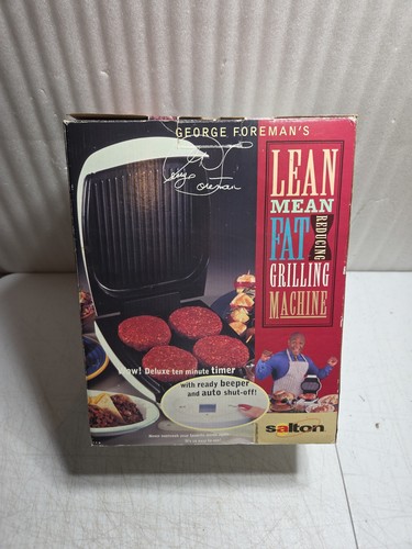 Mint george foreman - mint!, grill