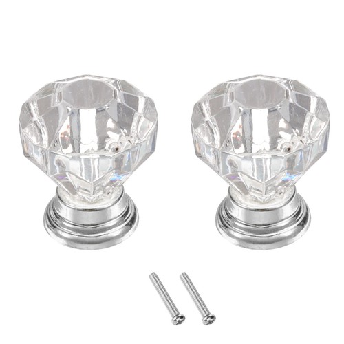 Pcs crystal drawer knobs 25 - pcs,