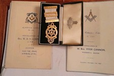 Vintage Masonic Memorabilia