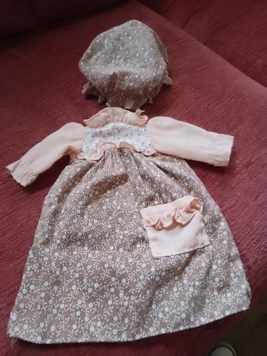 Vintage dolls dress and mop - vintage,