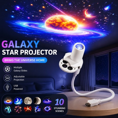 Led galaxy projector light - light, 10
