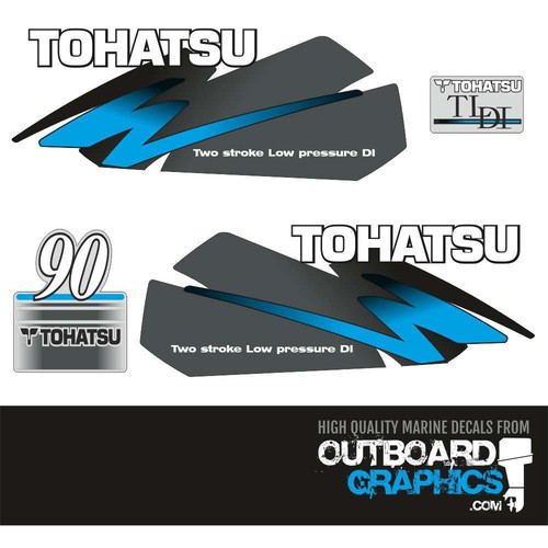 Tohatsu 90hp tldi outboard - 90hp,
