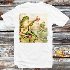 Frog Toad Playing Banjo Guitar Music T Shirt B1408