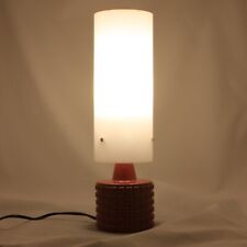 Vintage Poole Pottery Pink Helios Table Lamp with Original Shade