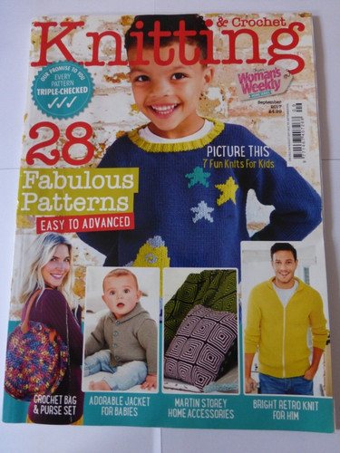Knitting crochet magazine - knitting,