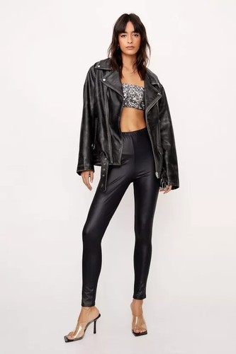 Nasty gal women black vinyl - nasty,