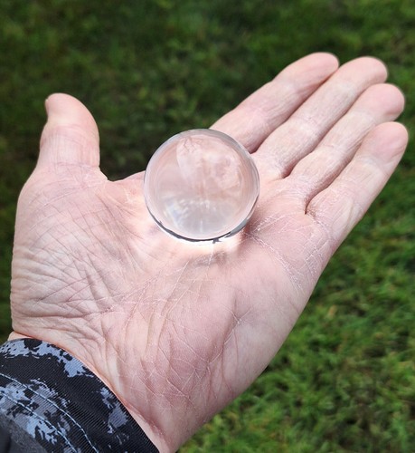 Glass sphere ball - ,, cm