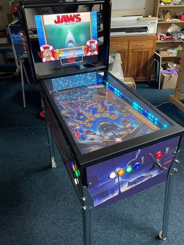 Virtual pinball machine legs - +,
