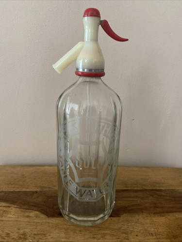 Vintage soda water siphon - water,