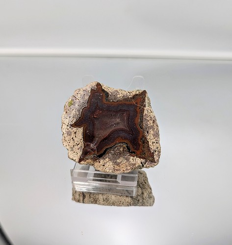 Agate crystal geode thunder - agate,