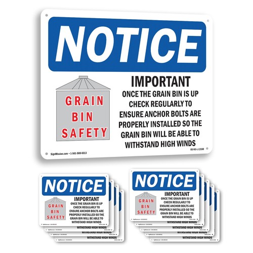 Grain bin silo safety - grain,
