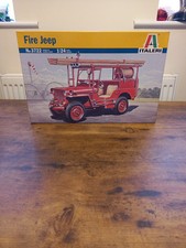 ITALERI No 3722 FIRE JEEP Model Kit - Sealed 1/24 