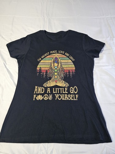 Mostly peace love and - i’m,