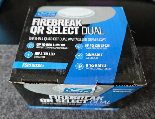Ksr lighting firebreak - firebreak, qr