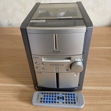 Vintage Kenwood HM-381MD Micro HiFi Mini Disc CD Cassette Radio & Remote Control