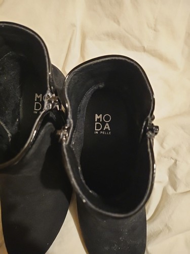 Moda pelle black suede - moda, in